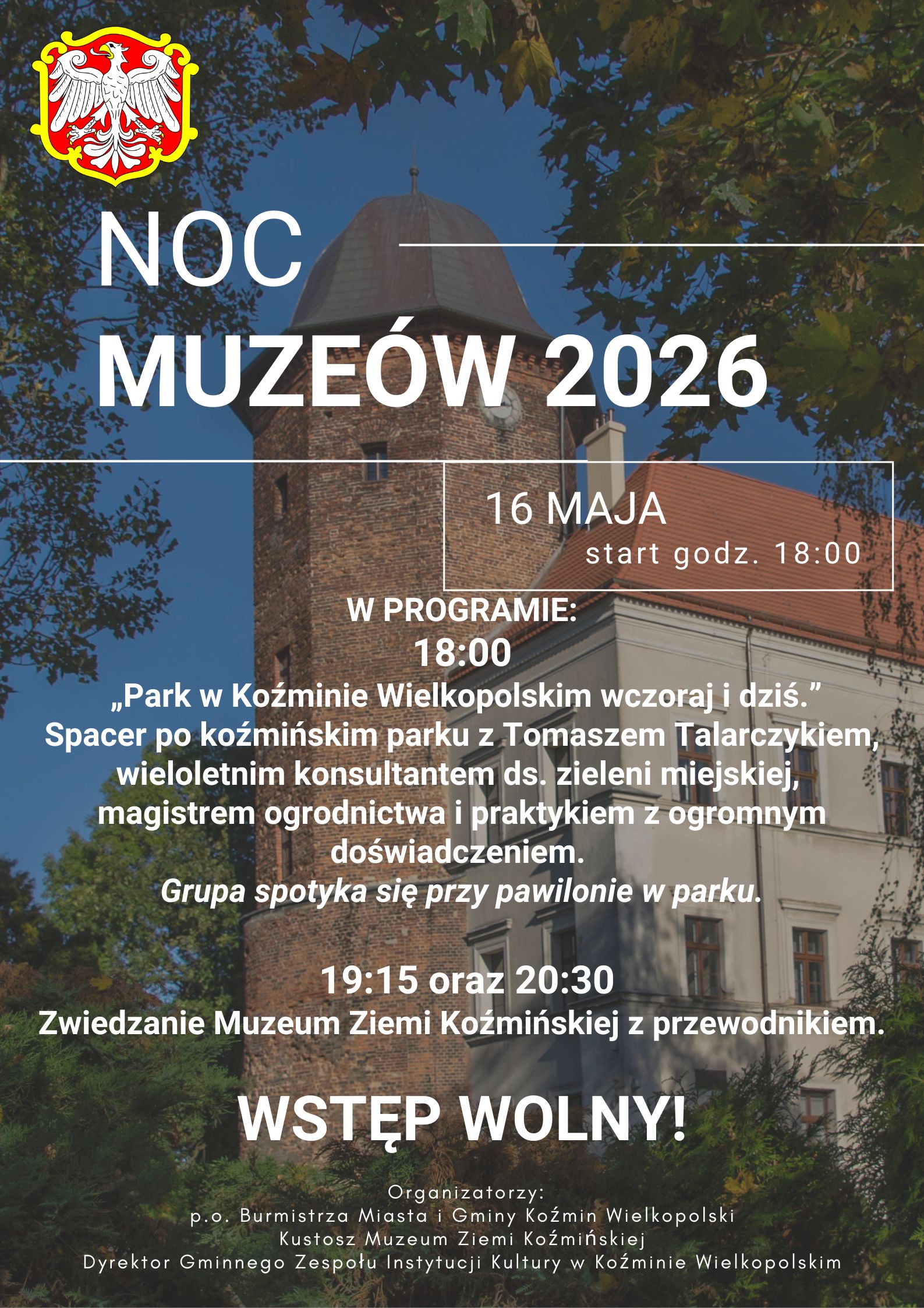 Noc Muzeów w Koźminie Wielkopolskim – 16 maja!